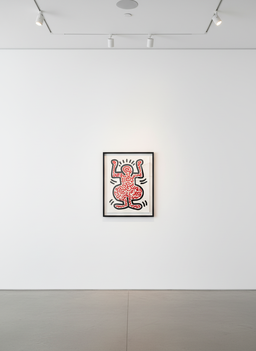 Keith Haring - Ludo 1 (Littmann PP. 45), 1985, Lithograph