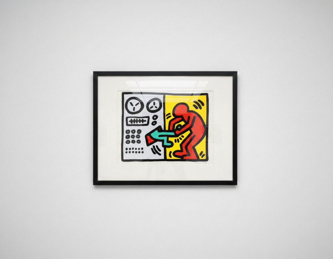 Keith Haring - Pop Shop III (A) (Littmann PP. 144), 1989, Silkscreen