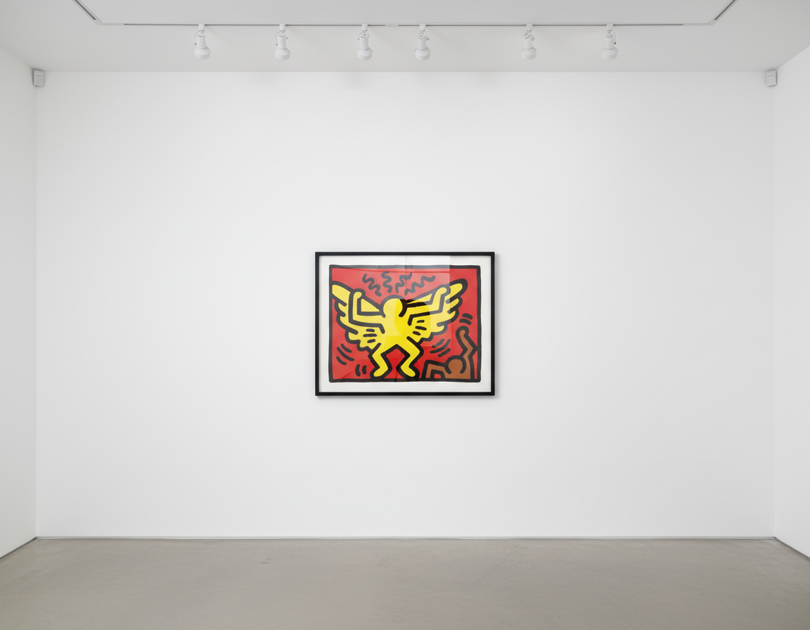 Keith Haring - Pop Shop IV (A) (Littmann PP. 146), 1989, Silkscreen