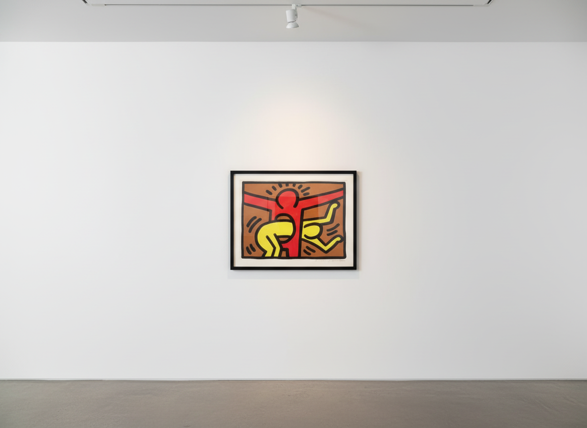 Keith Haring - Pop Shop IV (C) (Littmann PP. 147), 1989, Silkscreen