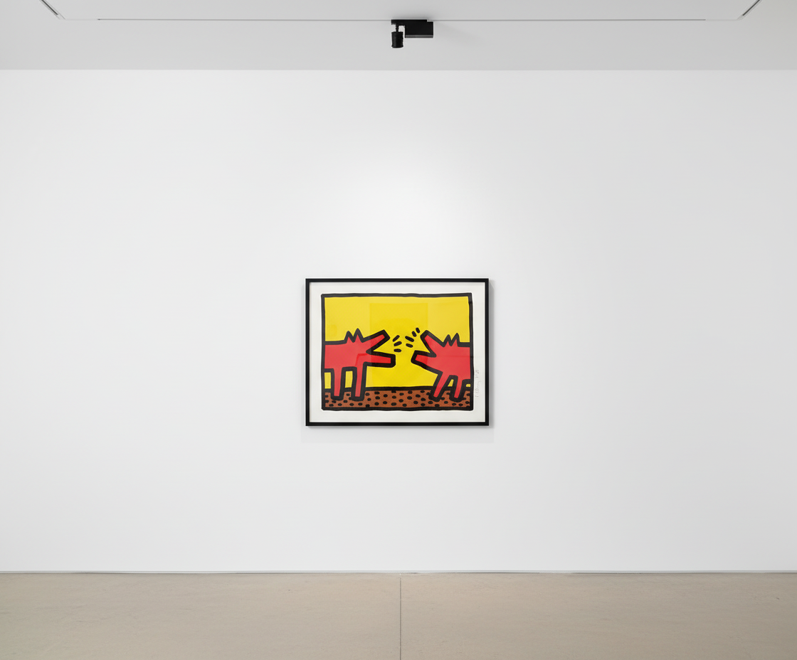 Keith Haring - Pop Shop IV (D) (Littmann PP. 147), 1989, Silkscreen
