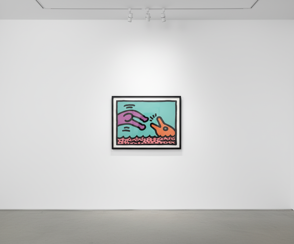 Keith Haring - Pop Shop V (A) (Littmann PP. 148), 1989, Silkscreen