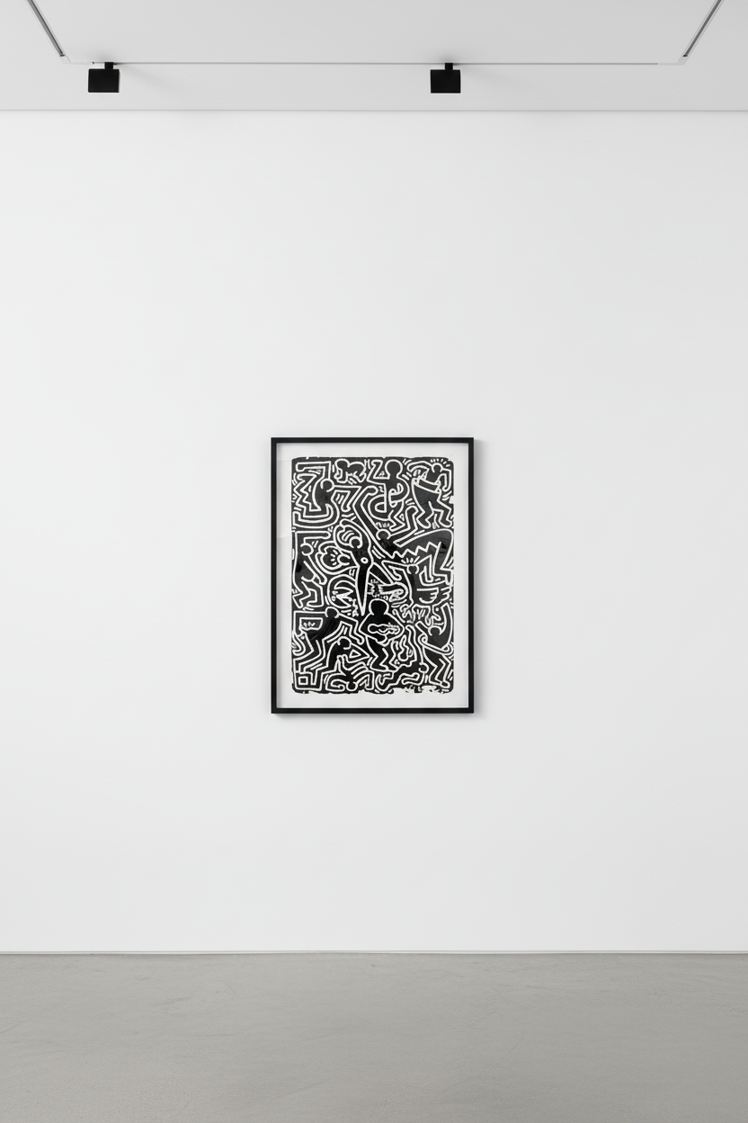 Keith Haring - Stones 5 (Littmann PP. 127), 1989, Lithograph