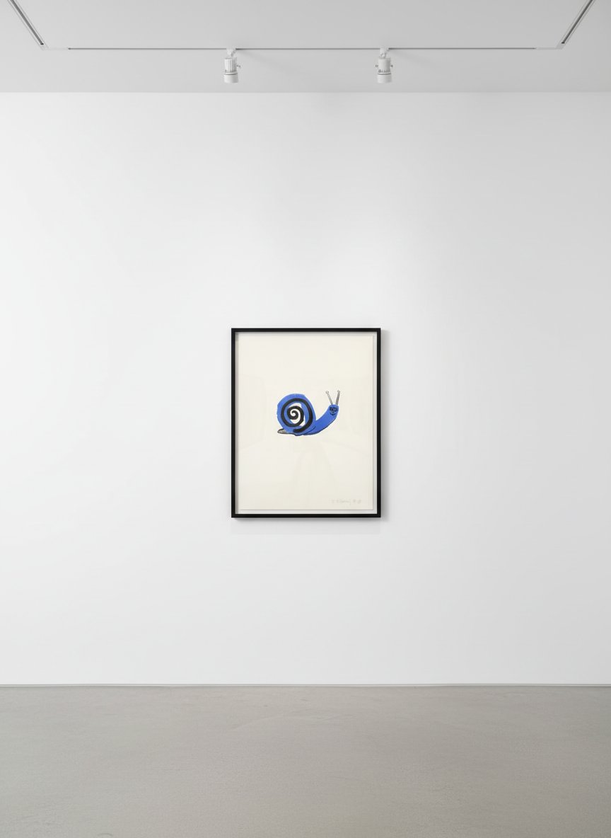 Keith Haring - The Story of Red and Blue 10 (Littmann PP. 129), 1989, Lithograph