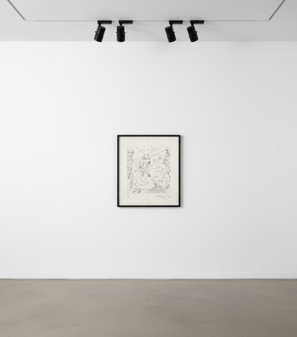 Keith Haring - The Valley 1 (Littmann PP. 137), 1989, Etching