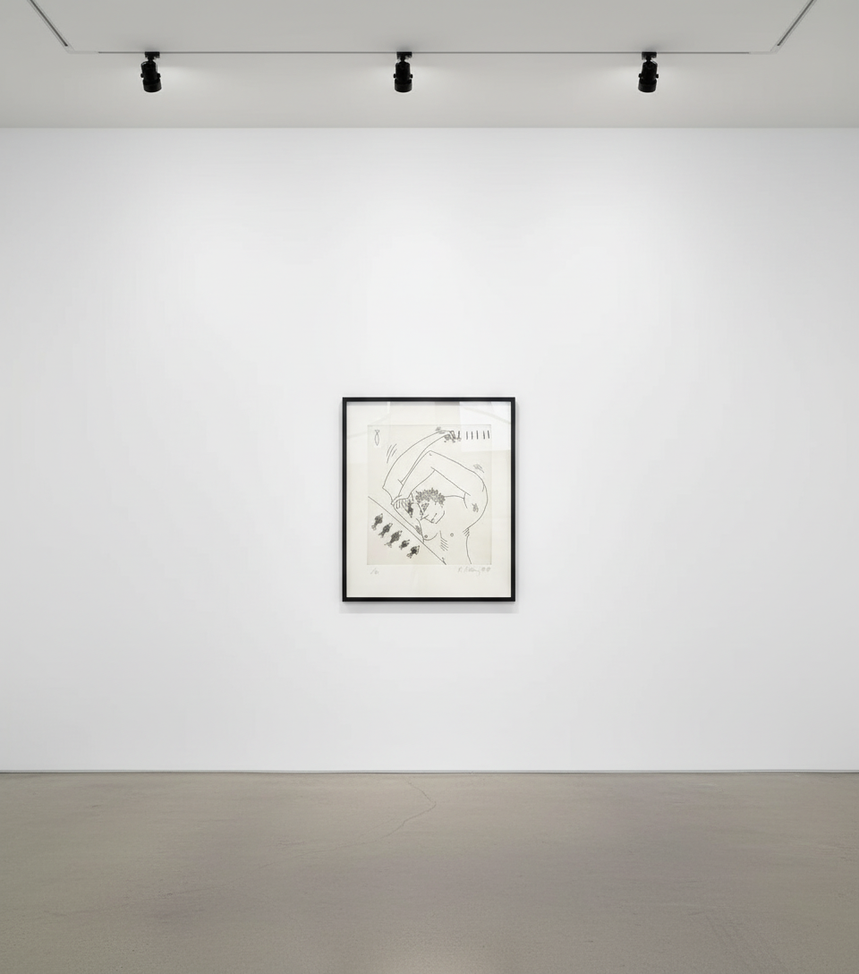 Keith Haring - The Valley 7 (Littmann PP. 139), 1989, Etching