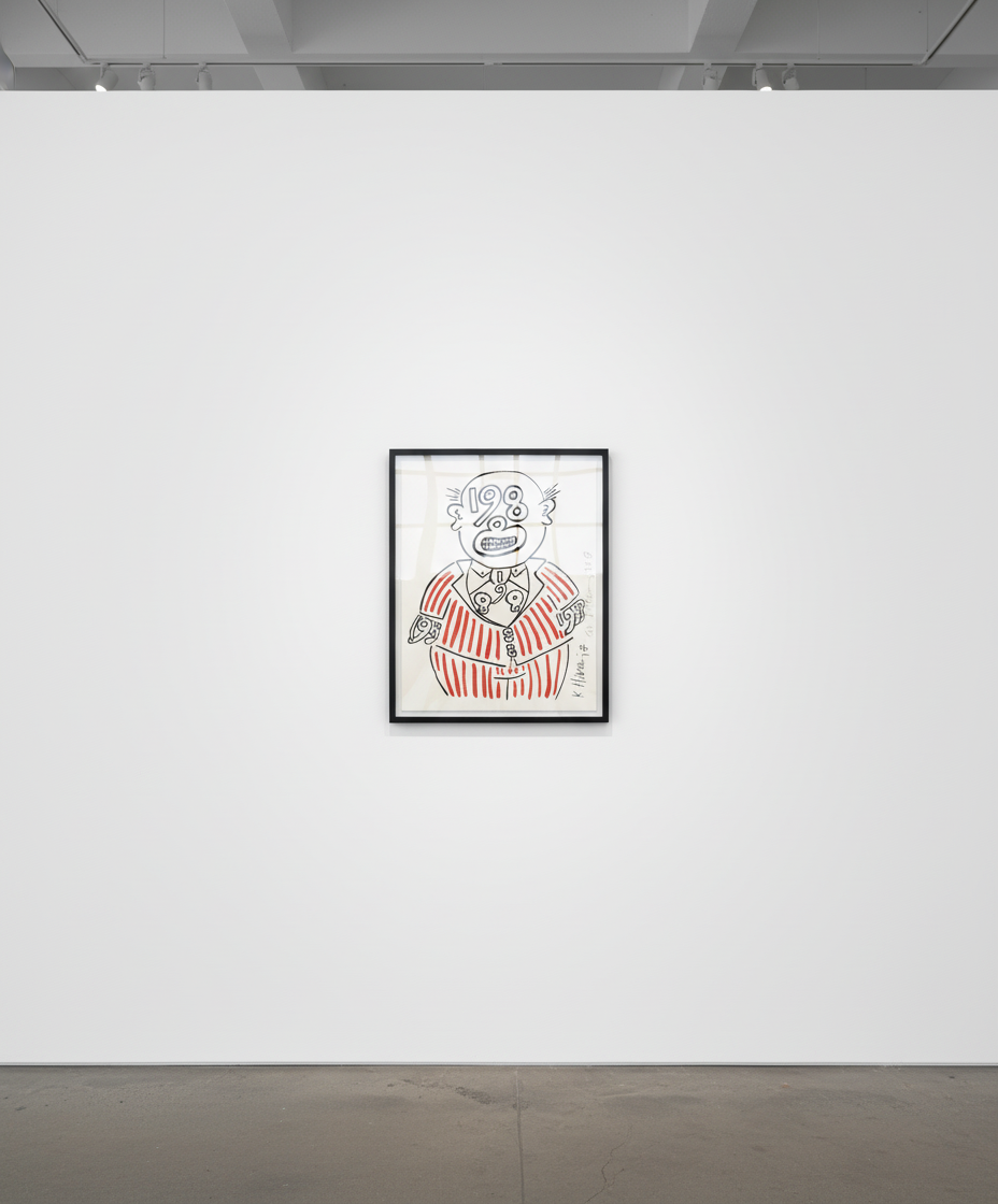 Keith Haring - Untitled (1988 Man) (Littmann PP. 92), 1988, Silkscreen