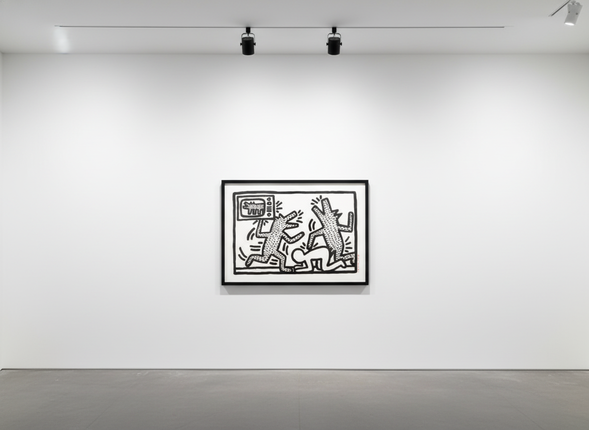 Keith Haring - Untitled III (Littmann PP. 20), 1982, Lithograph