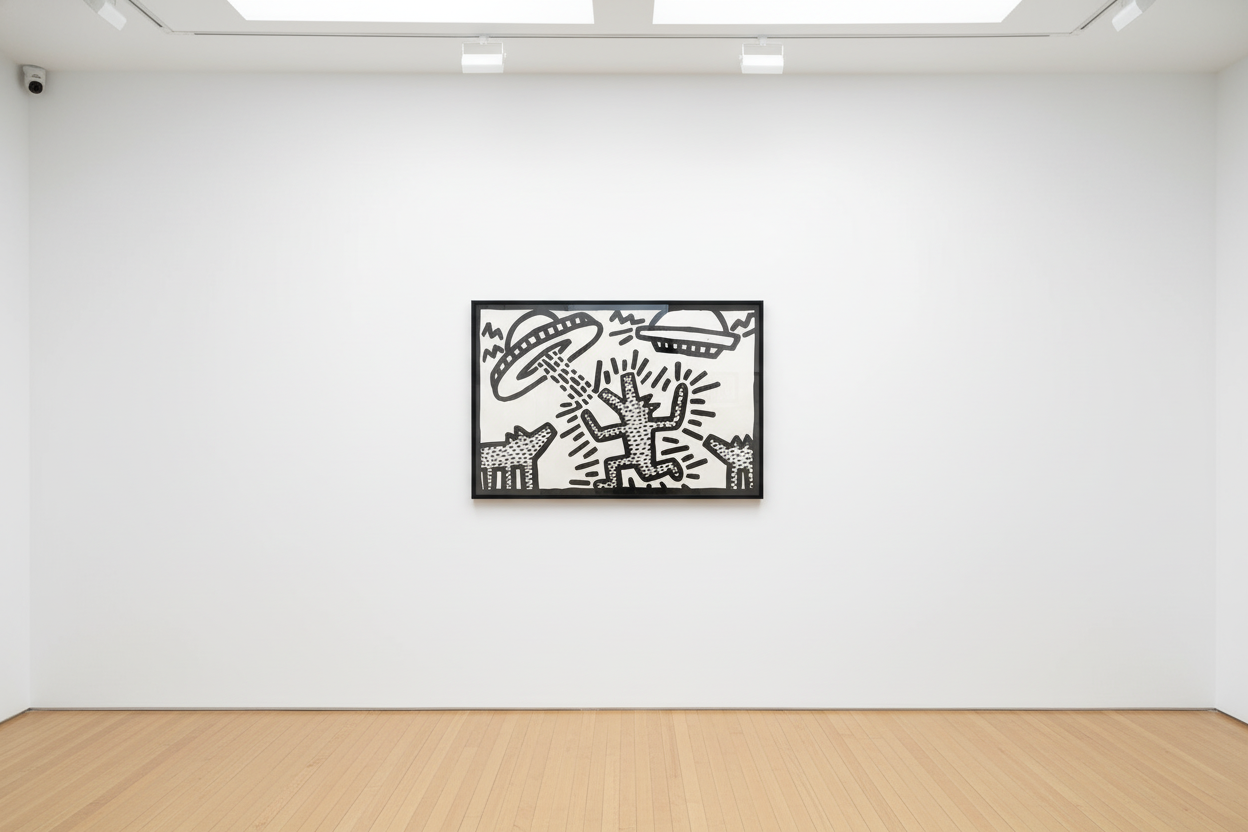 Keith Haring - Untitled IV (Littmann PP. 20), 1982, Lithograph