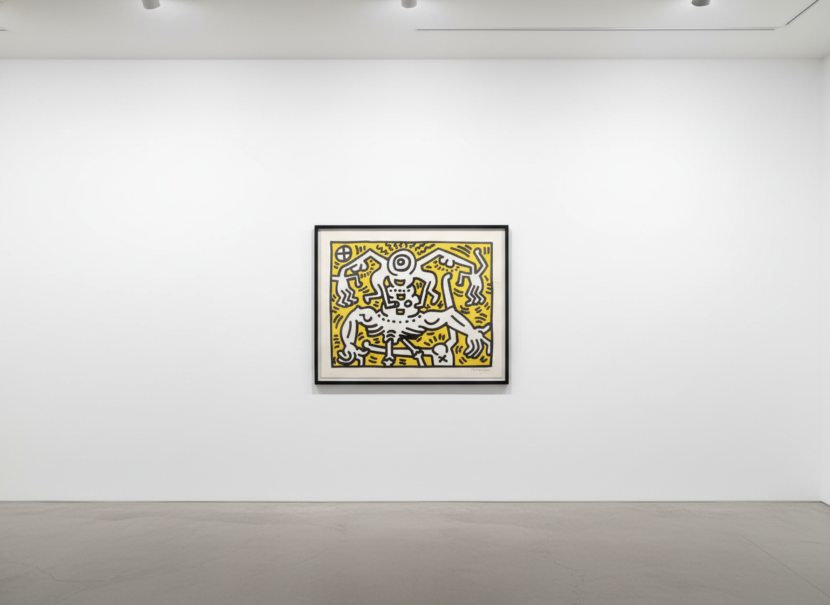 Keith Haring - Untitled (Littmann PP. 62), 1986, Lithograph