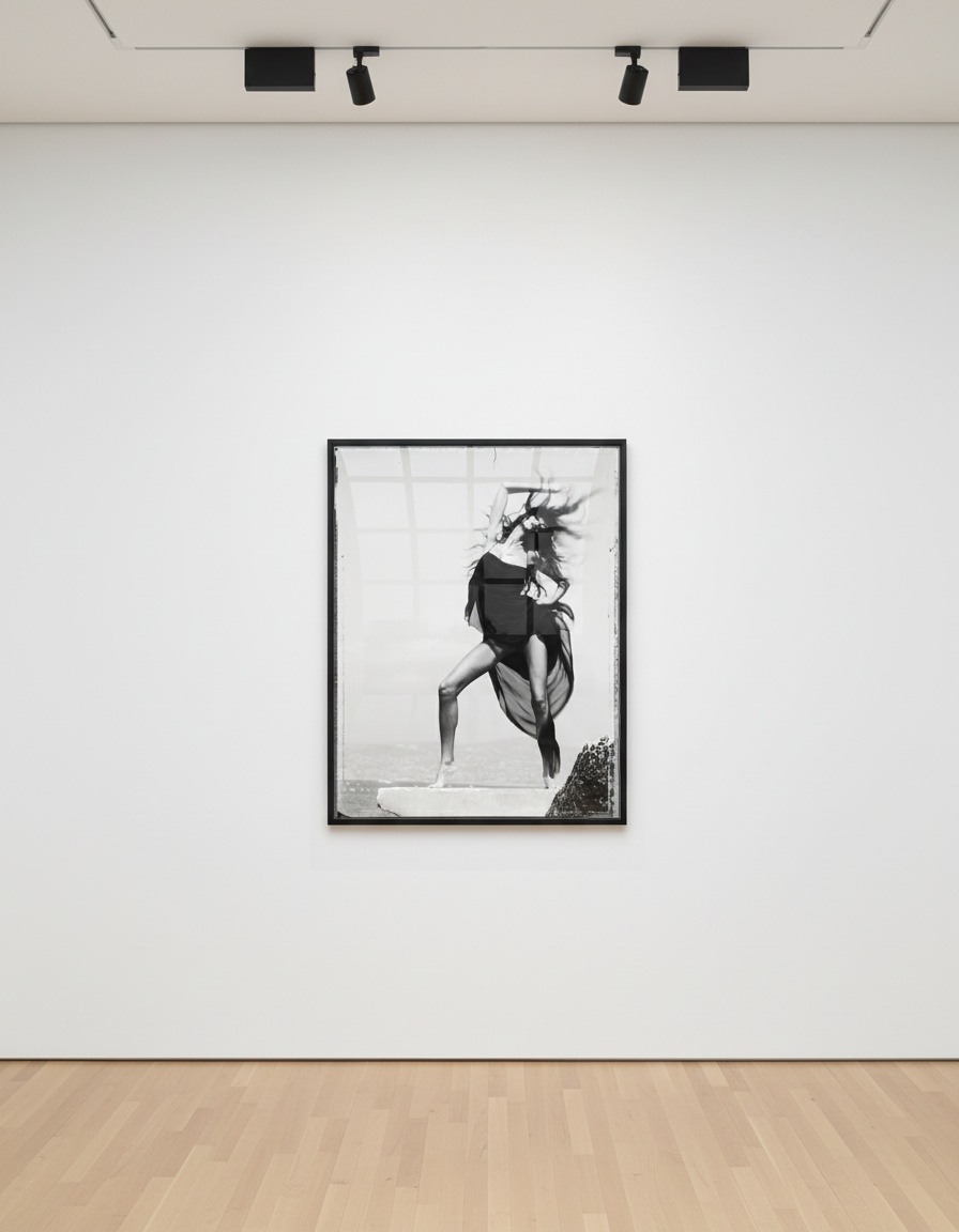 Michel Comte - Gisele Bundchen, Cannes II, 1999, Oversized chromogenic print