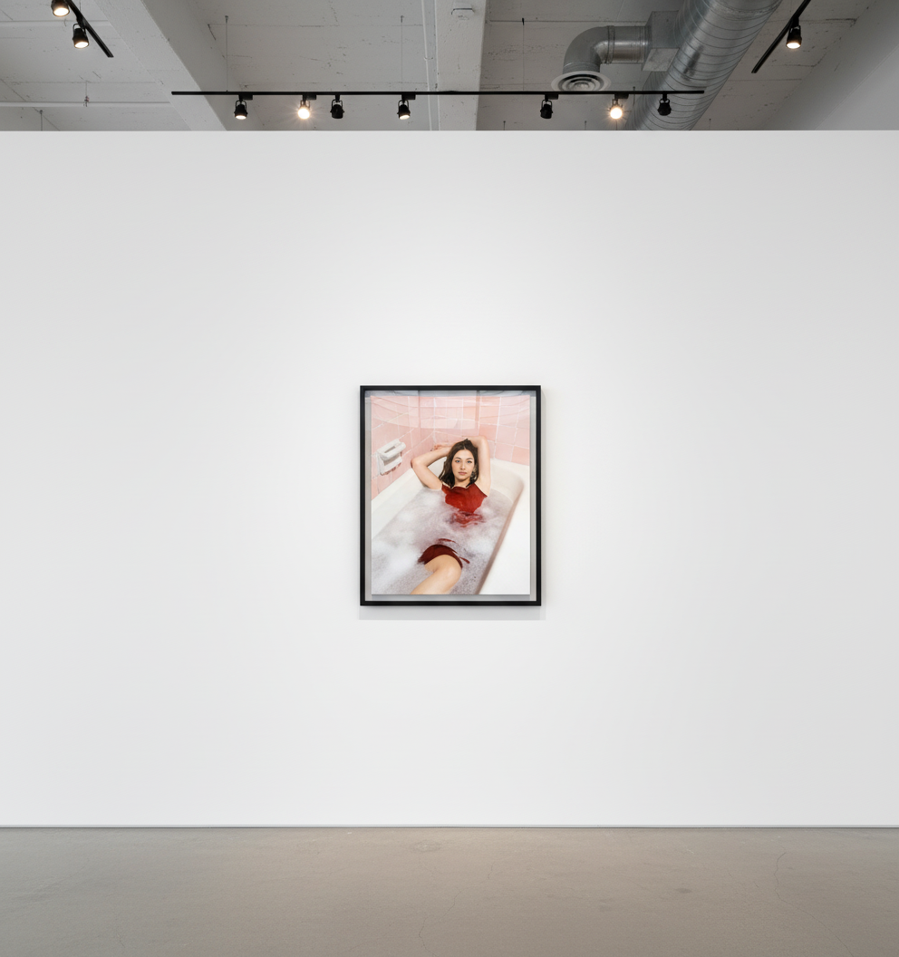 Michel Comte - Sofia Coppola, Save Safe Sex Campaign, 1993, Digital c print