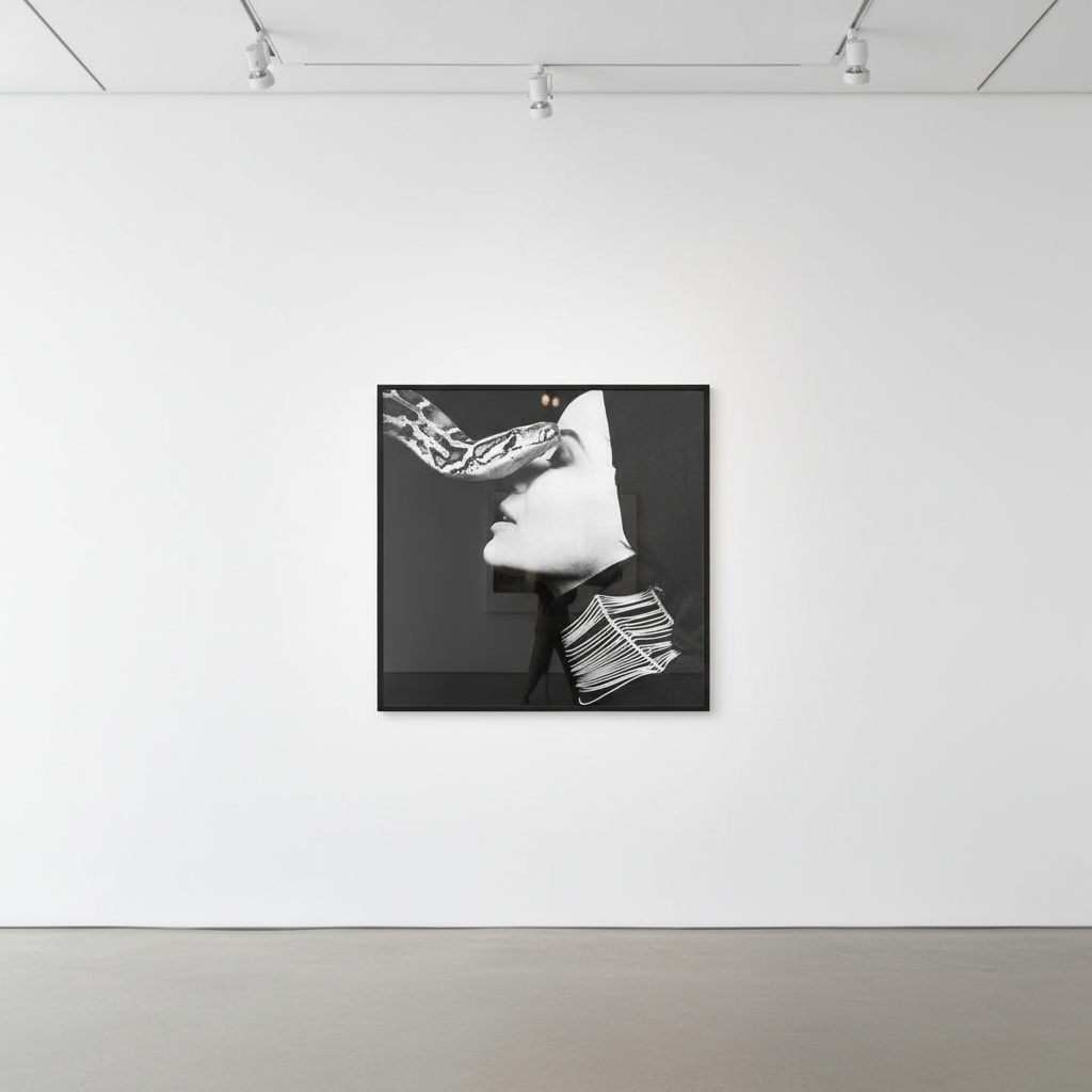 Michel Comte - Veruschka, 1990, Digital c print