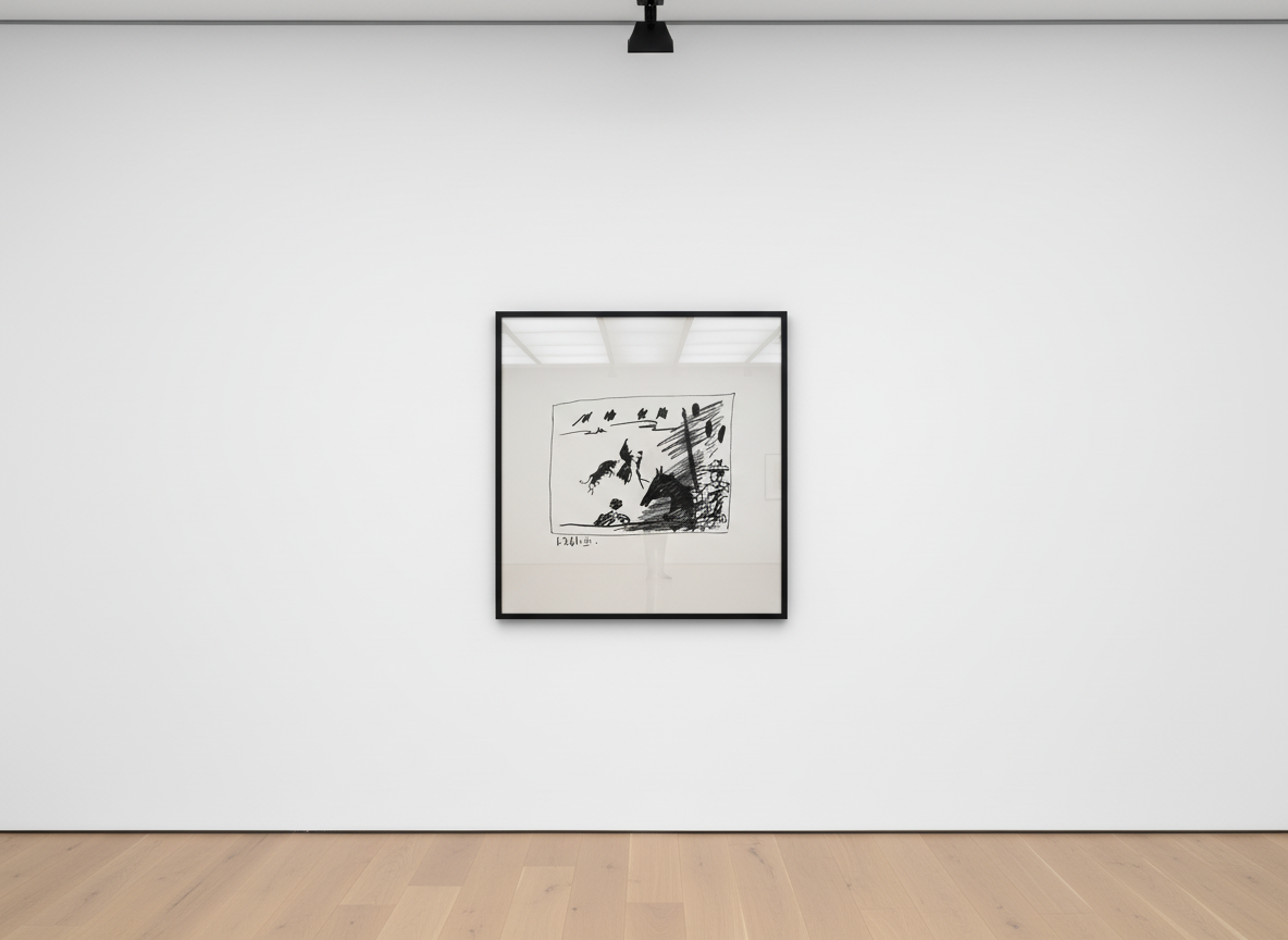 Pablo Picasso - Jeu De La Cape (Bloch 1015), 1961, Lithograph
Signed and numbered