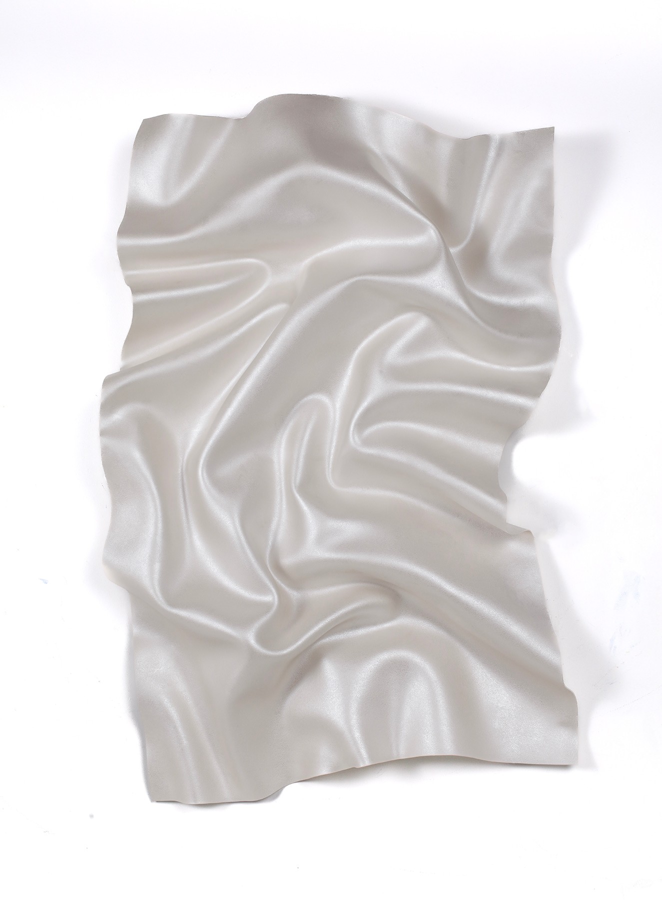 Paul Rousso - Crushed Pearl^, 2024, Acrylic Paint on Hand-Sculpted Thermoplastic Polyester