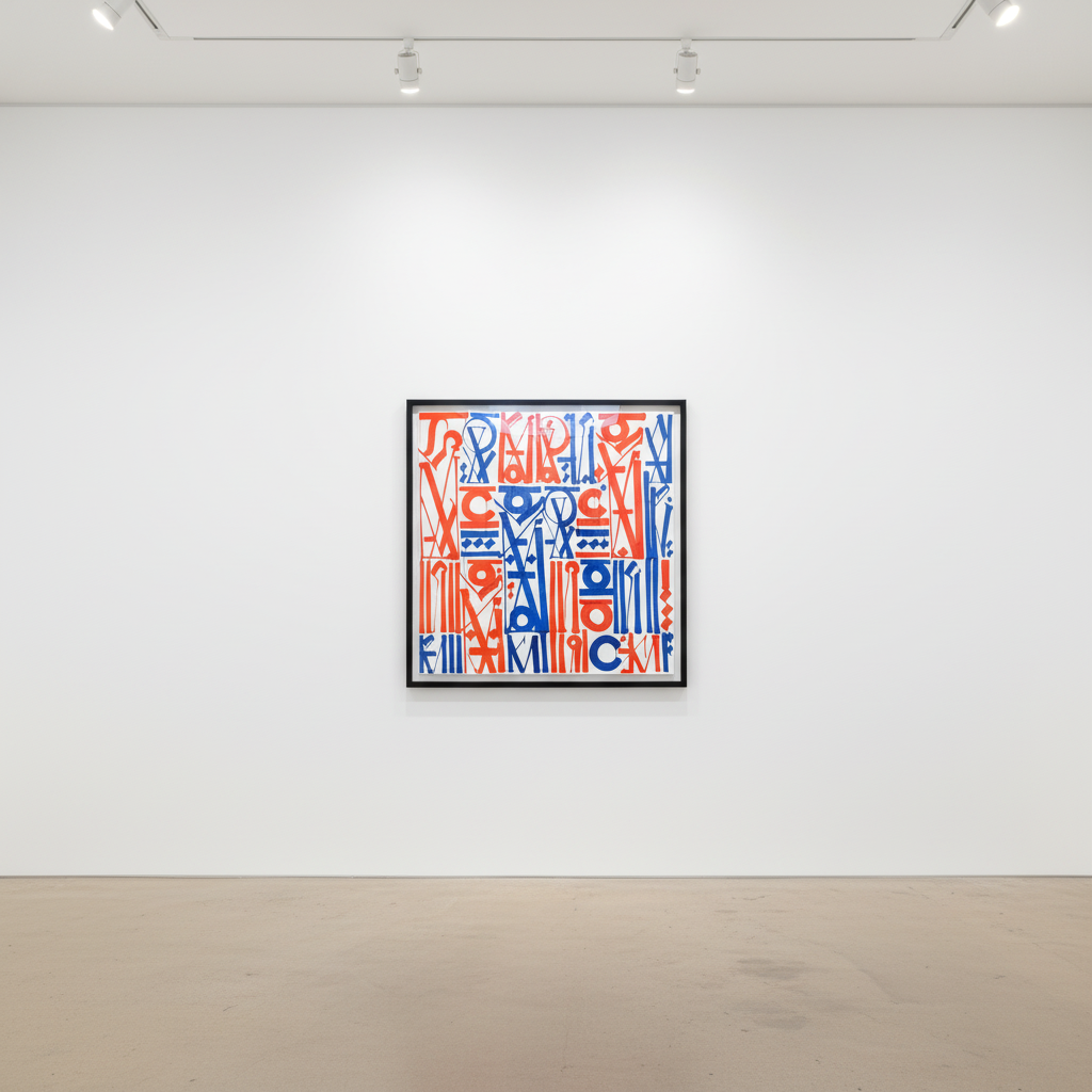 Retna - Sacred Dance of Memories, 2017, 4 color lithograph