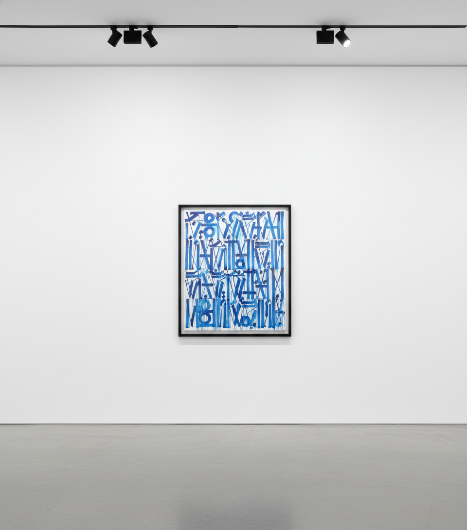 Retna - Sorcery of My Style, 2012, Oil on canvas