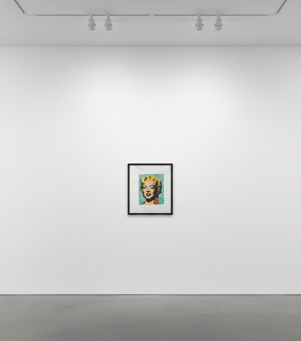 Richard Pettibone - Andy Warhol Marilyn 1962 Aqua, 1978, Synthetic polymer paint and silkscreen inks on canvas