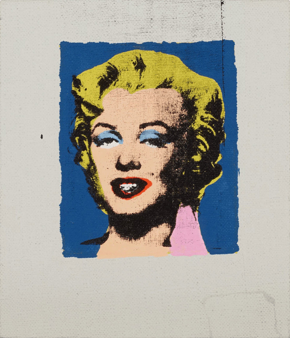 Richard Pettibone - Andy Warhol Marilyn 1962 Blue, 1978, Synthetic polymer paint and silkscreen inks on canvas