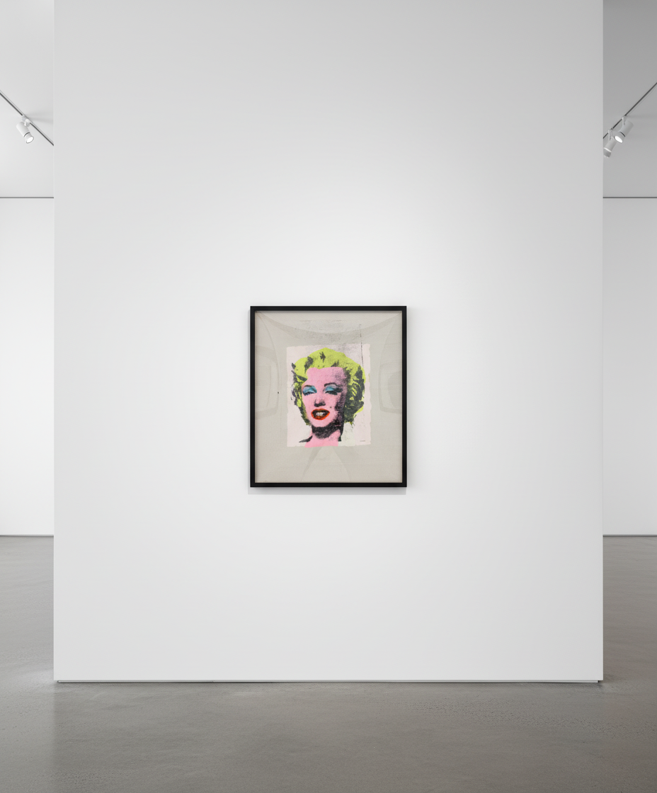 Richard Pettibone - Andy Warhol Marilyn 1962, 1978, Synthetic polymer paint and silkscreen inks on canvas