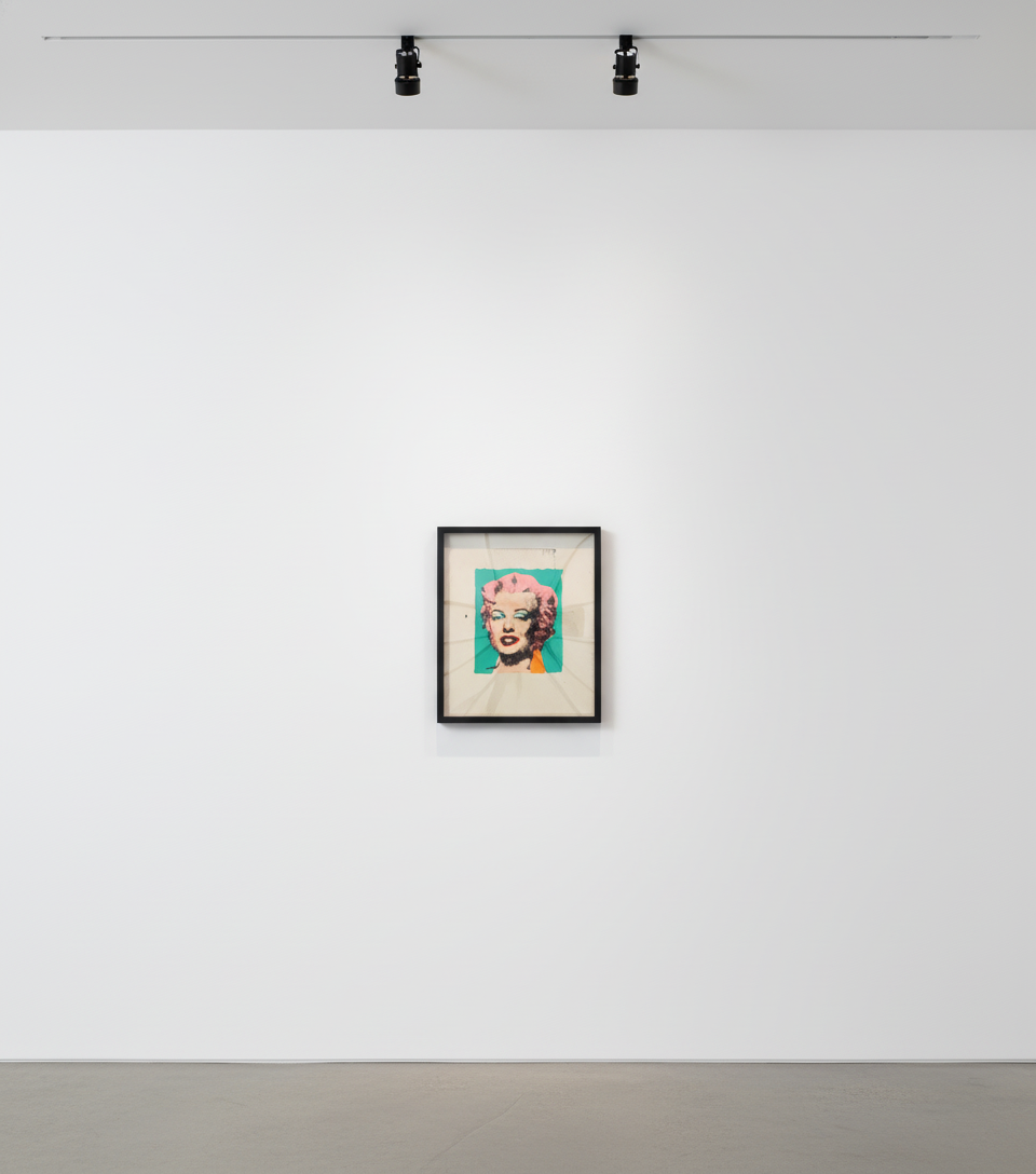 Richard Pettibone - Andy Warhol Marilyn 1962 Teal, 1978, Synthetic polymer paint and silkscreen inks on canvas