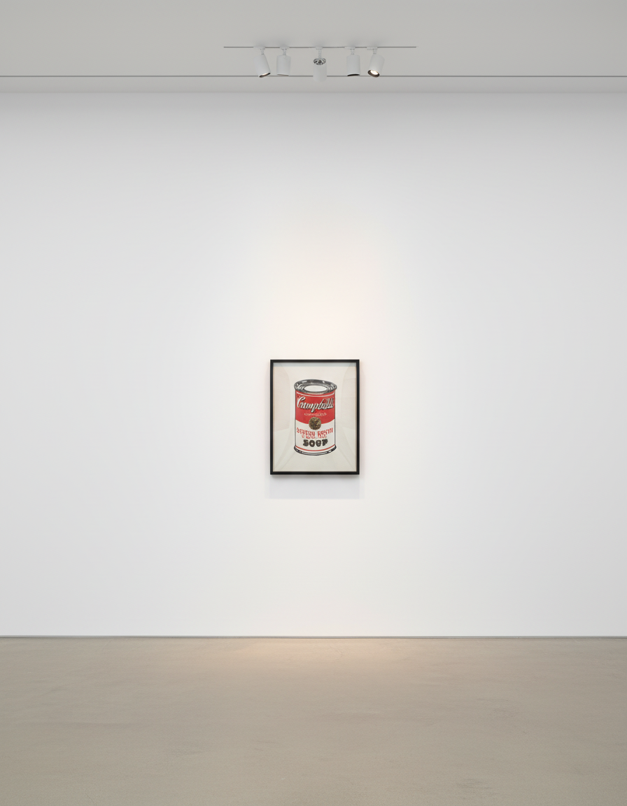 Richard Pettibone - Andy Warhol, 'Scotch Broth Soup', 1962, 1986, oil on canvas, in artist’s frame
