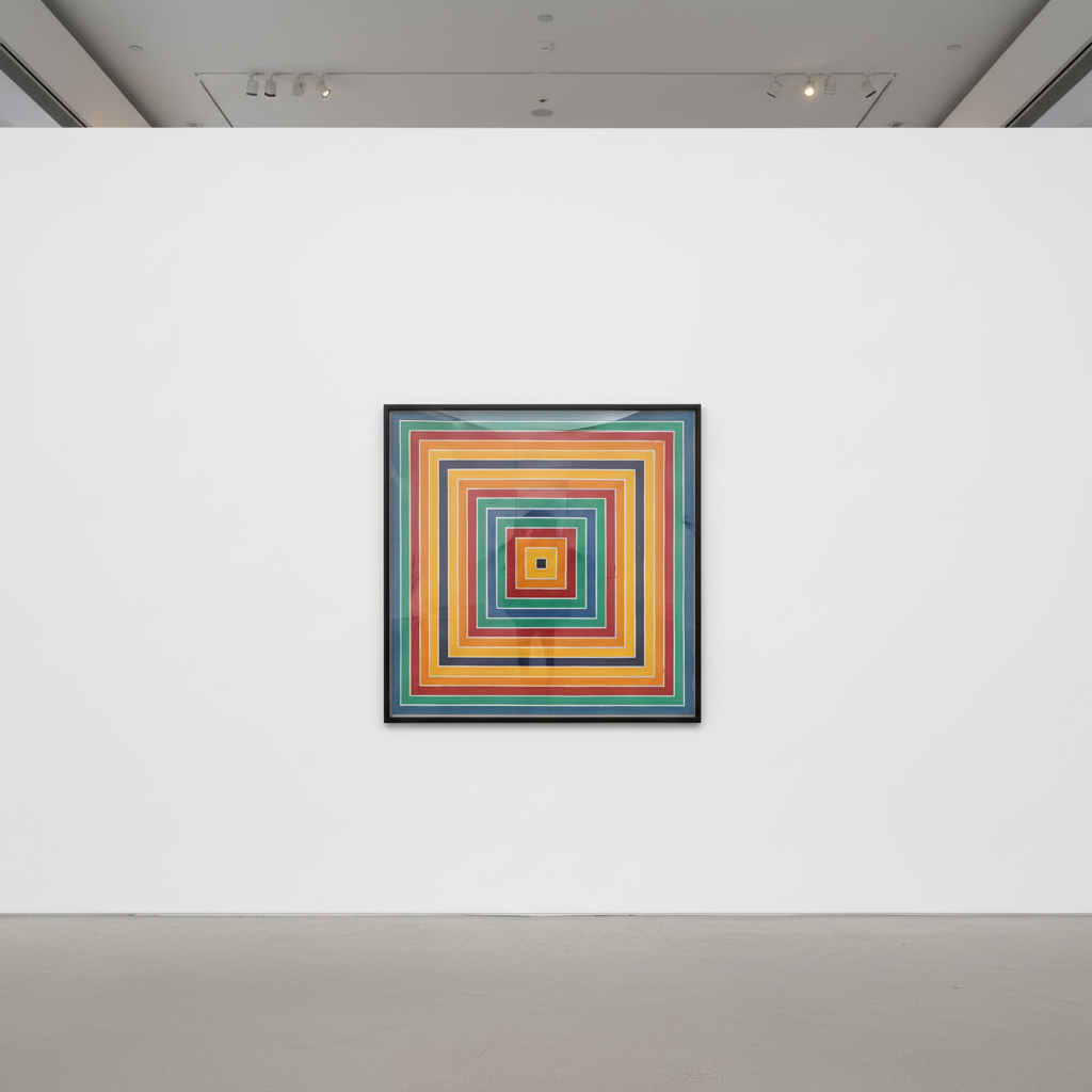 Richard Pettibone - Frank Stella (Untitled), 1972, Acrylic on canvas