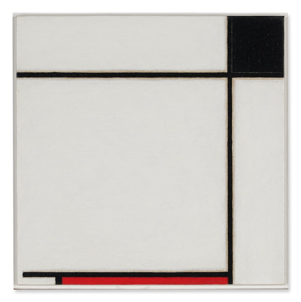 Richard Pettibone - Piet Mondrian, Composition with Black, Red and Gray, 1927 and 'Hiraqla' #4, 1927, Oil on canvas and ar...