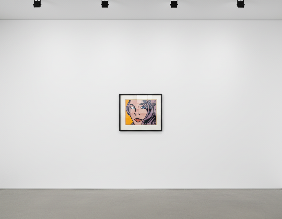 Richard Pettibone - Roy Lichtenstein, Seductive Girl after Roy Lichtenstein, 2009, Signed, titled, numbered and dated "Roy...