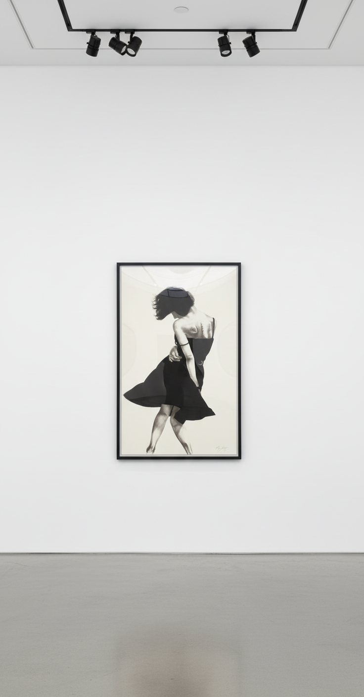 Robert Longo - Meryl, 1988, Lithograph