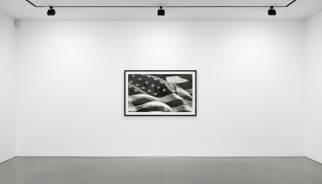 Robert Longo - Untitled (Flag), 2013, Pigment Print