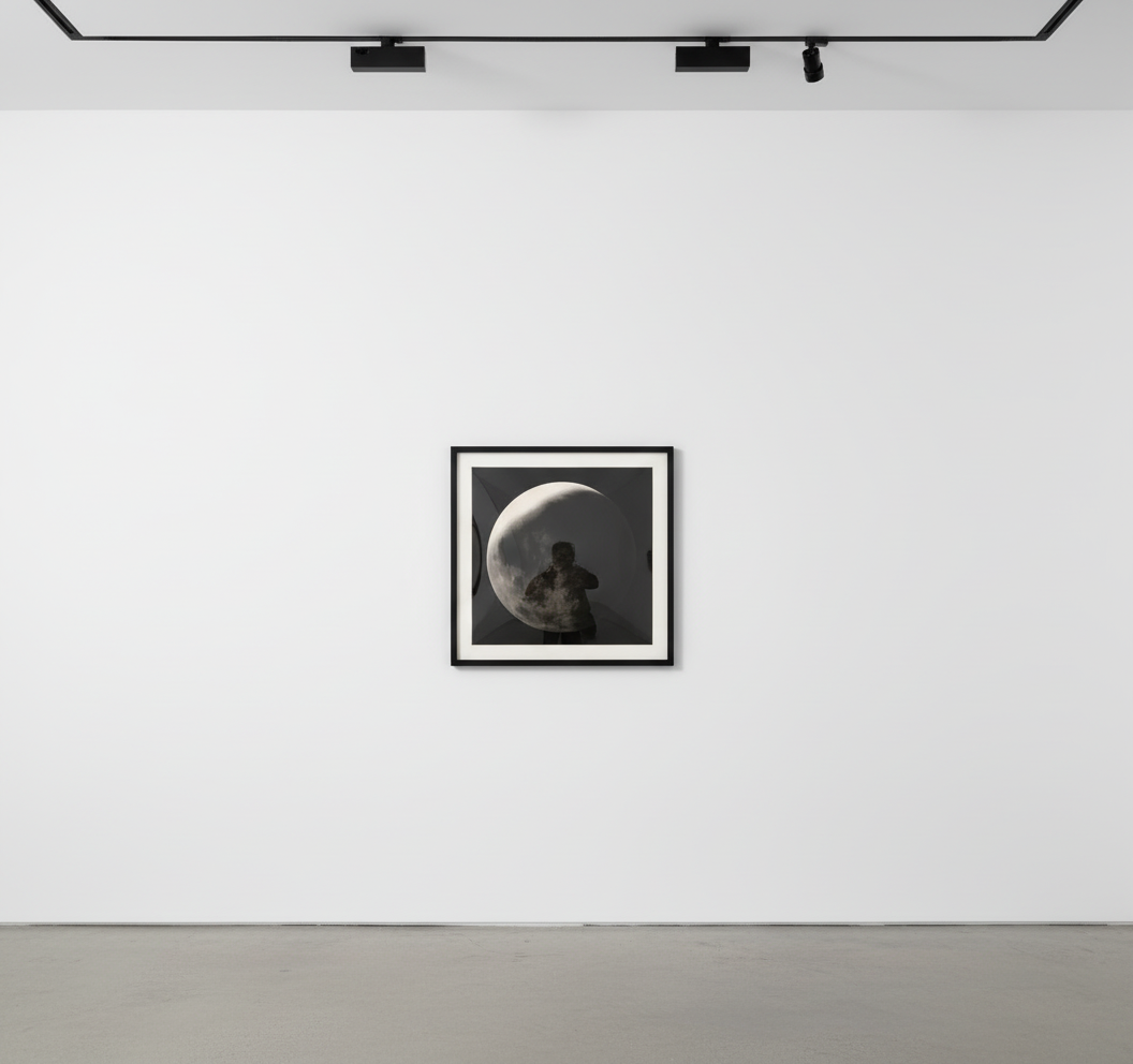 Robert Longo - Untitled (Moon in Shadow), 2006, Pigment Print
