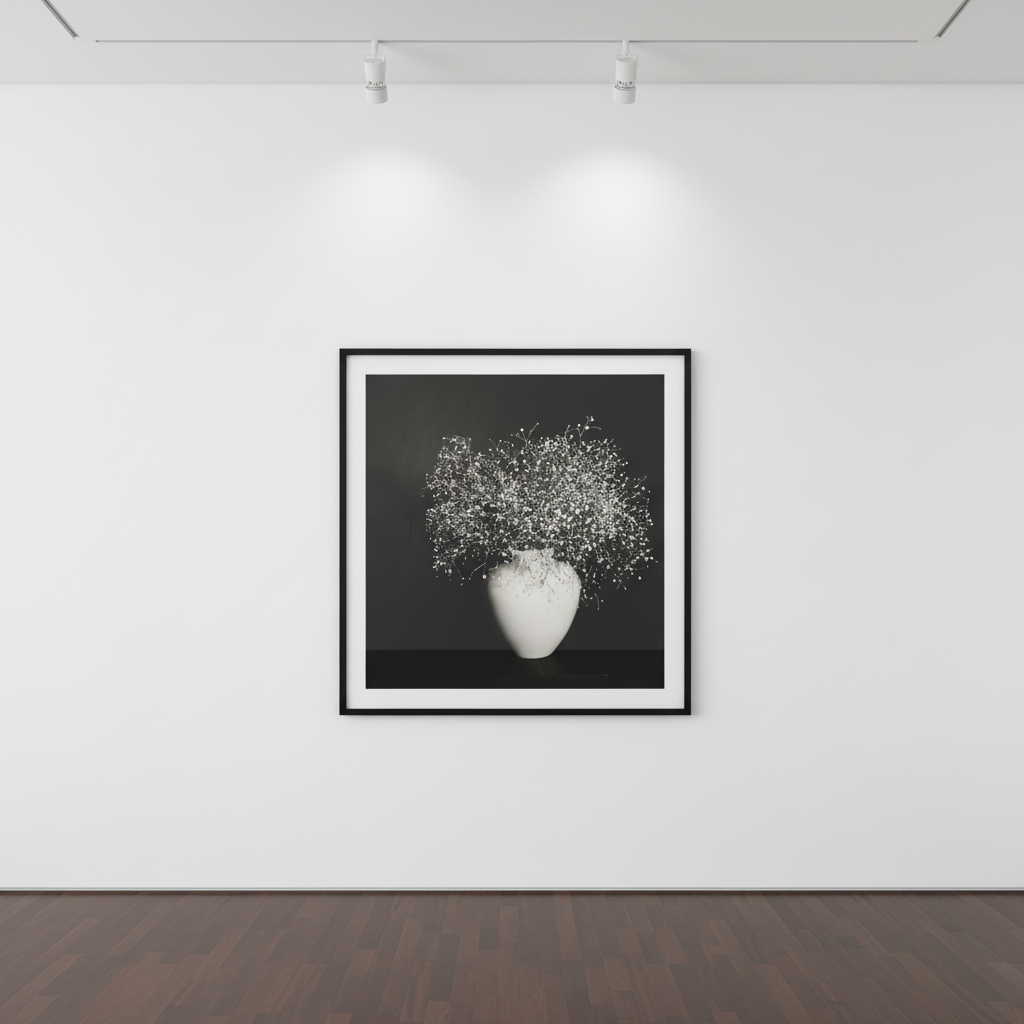 Robert Mapplethorpe - Baby's Breath, 1978, Silver Gelatin print