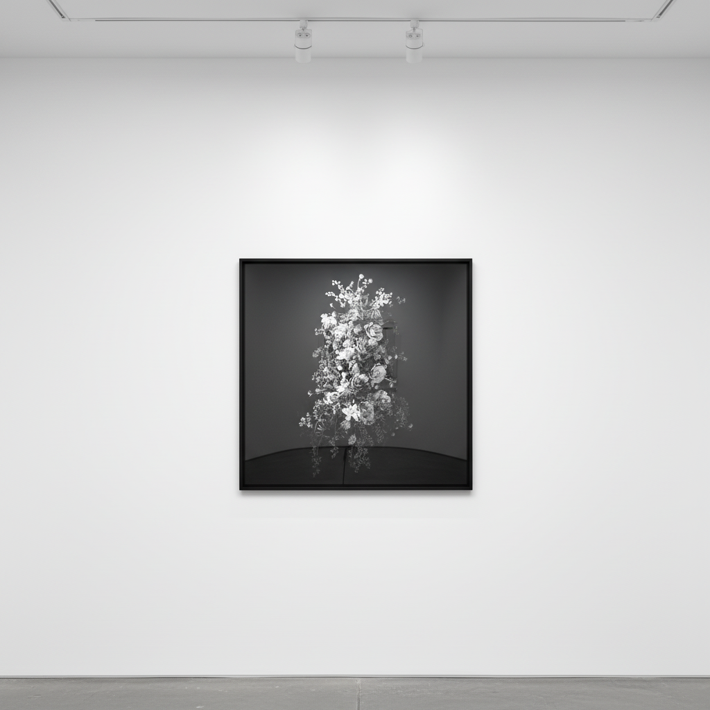 Robert Mapplethorpe - Flower Arrangement, 1984, Platinum print