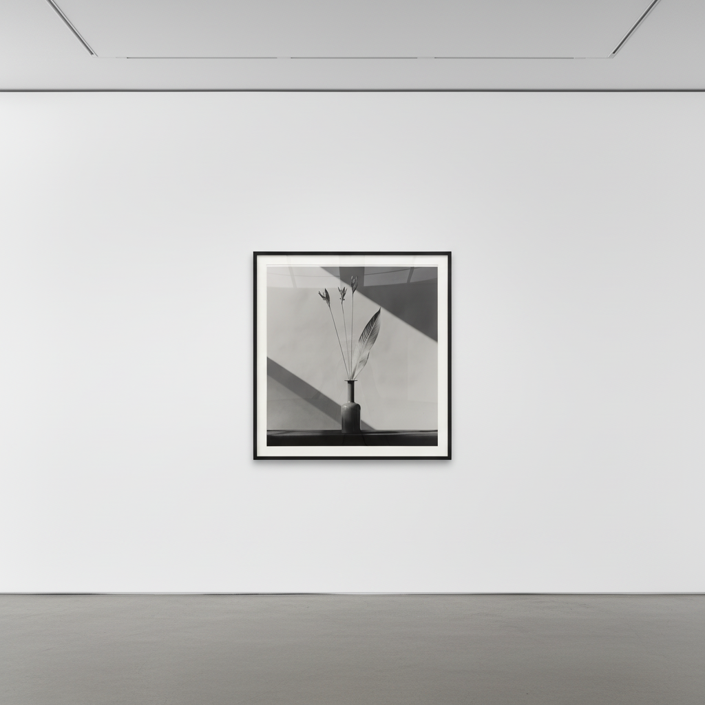 Robert Mapplethorpe - Flower, 1982, Silver Gelatin print