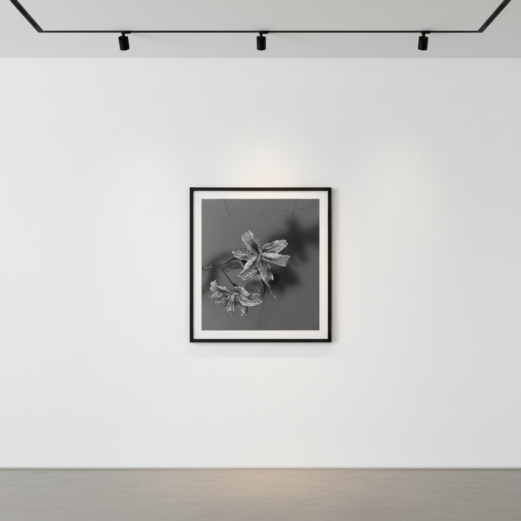 Robert Mapplethorpe - Lily, 1979, Silver gelatin print