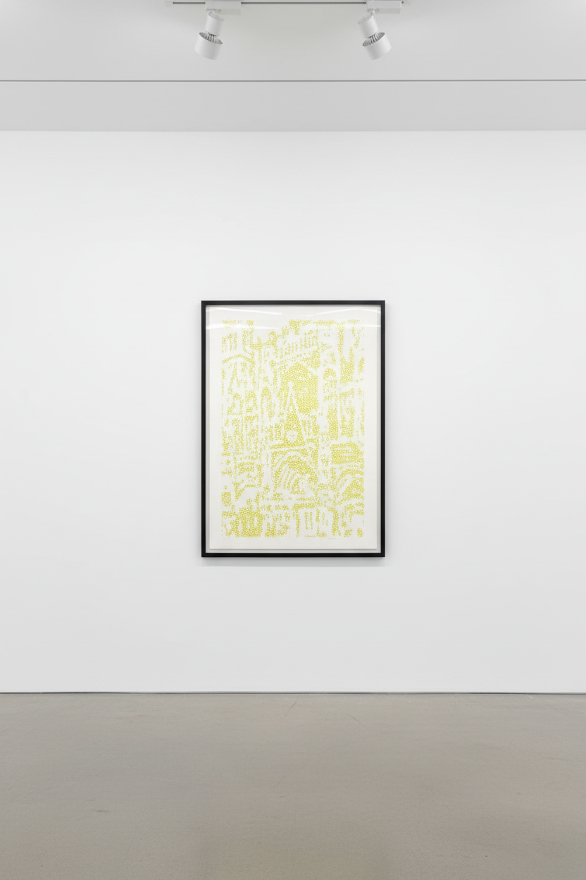 Roy Lichtenstein - Cathedral I (C. 75), 1969, Lithograph and screen print