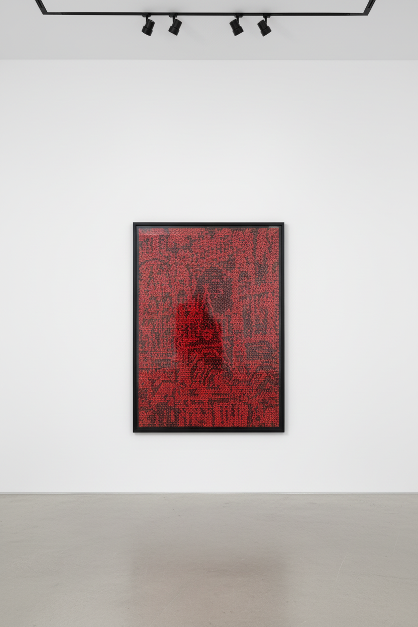 Roy Lichtenstein - Cathedral VI State II (C. 82), 1969, Lithograph