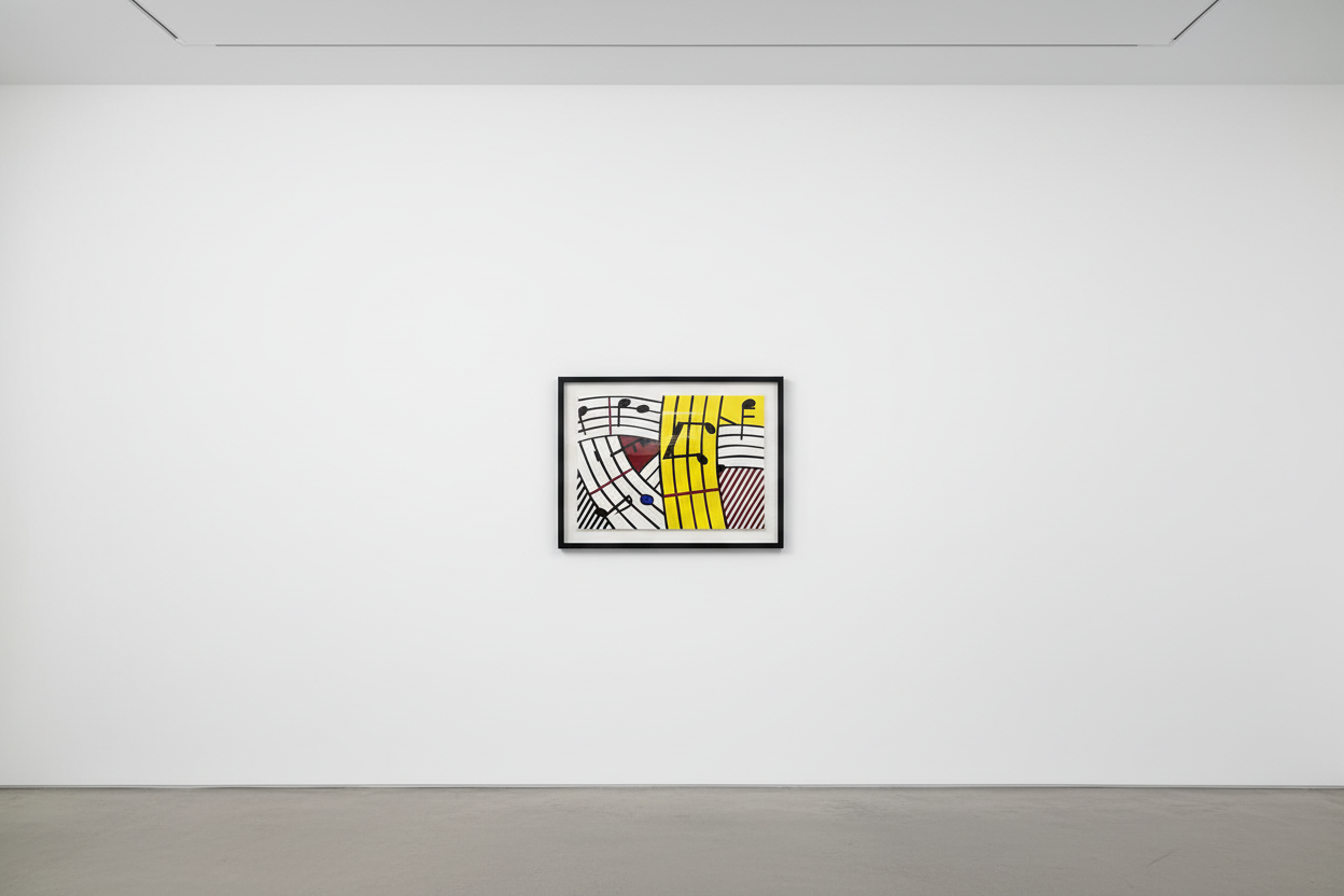 Roy Lichtenstein - Composition IV (C. 293), 1995, Screenprint