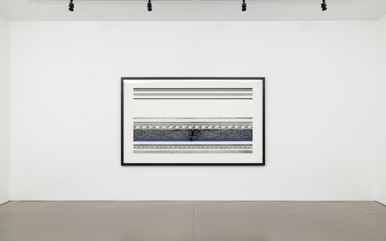 Roy Lichtenstein - Entablature IX (C. 146), 1976, Screen print, lithograph and collage with embossing