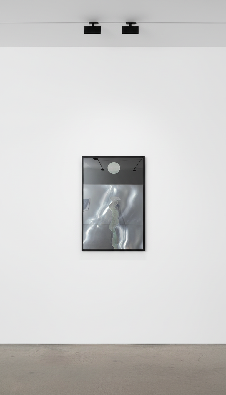 Roy Lichtenstein - Landscape 8 (C. 58), 1967, Screen print with chromogenic photographic print collage