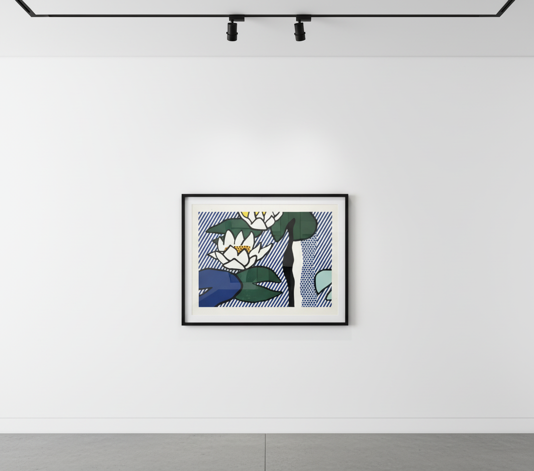 Roy Lichtenstein - Les Nymphéas (C. 280), from Water Lilies, 1993, Linocut, woodcut, lithograph and screen print