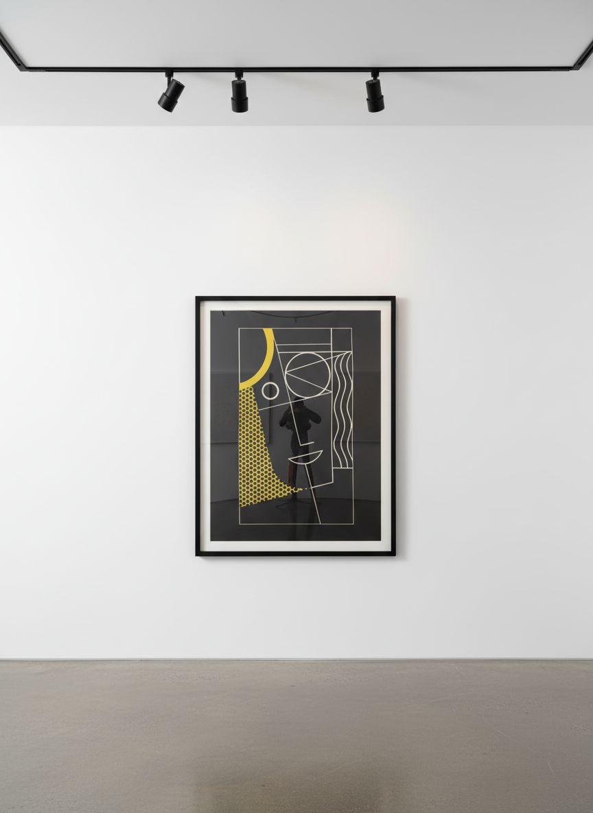 Roy Lichtenstein - Modern Head #2 (C. 92), 1970, Lithograph and linocut with embossing