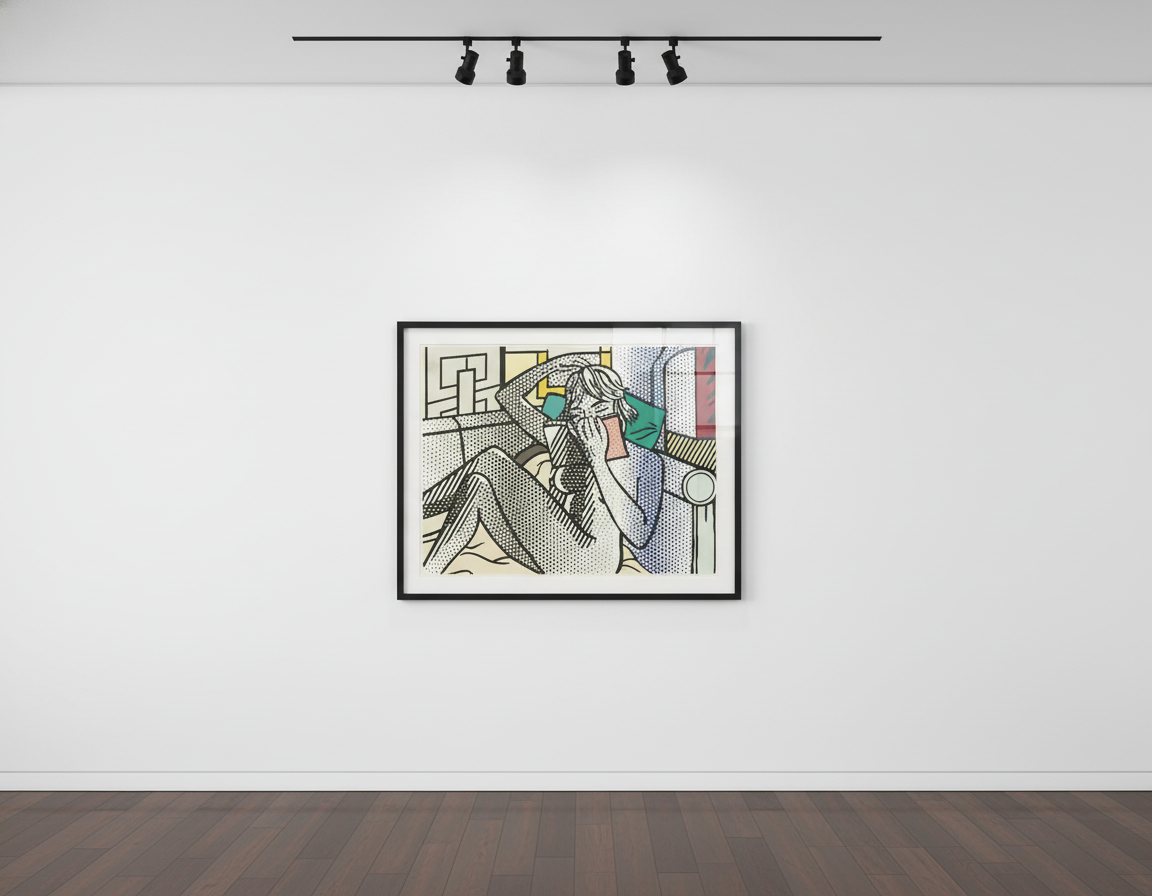 Roy Lichtenstein - Nude Reading (C. 288), 1994, Relief print