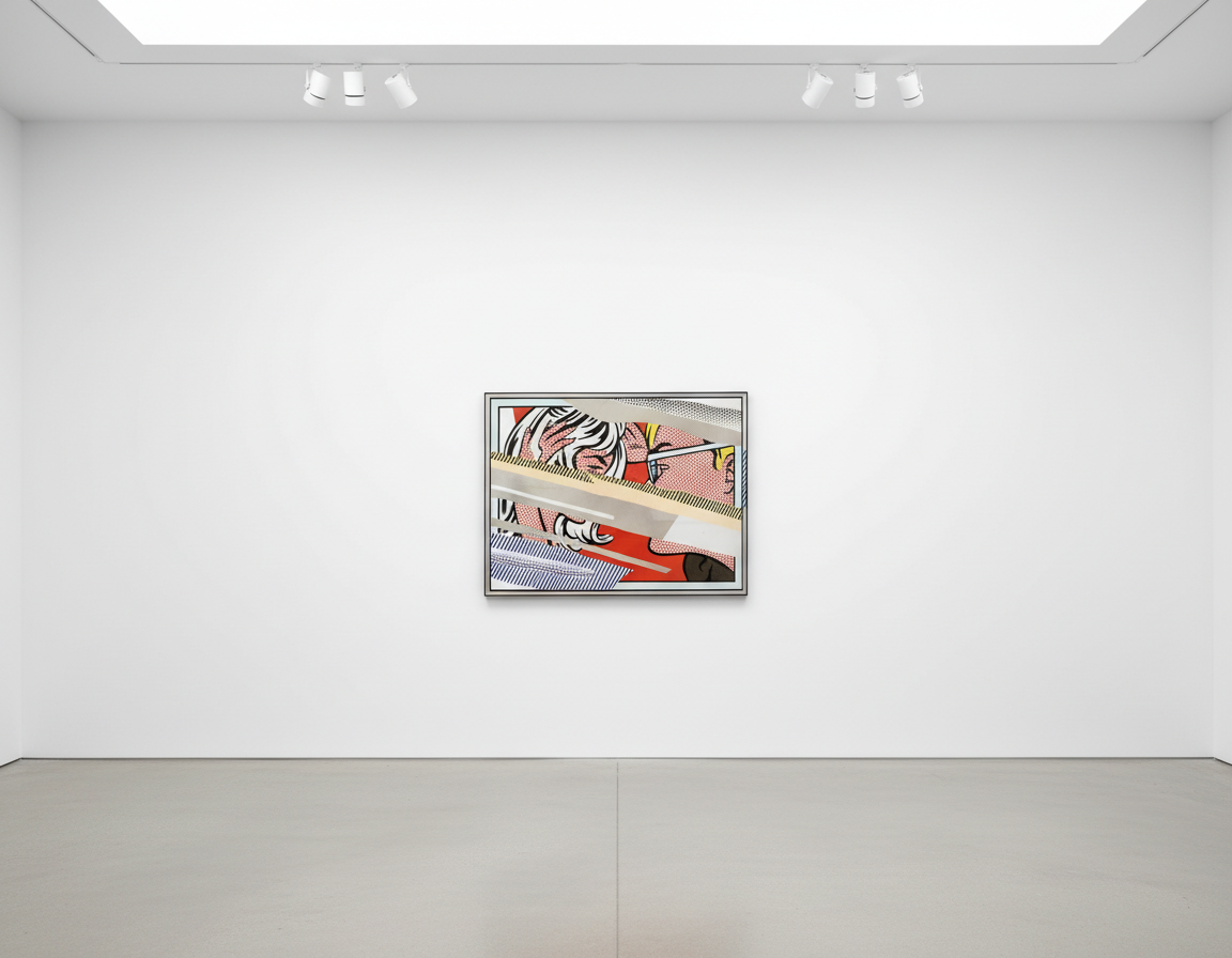 Roy Lichtenstein - Reflections on Conversation (C. 240), 1990, Screen print