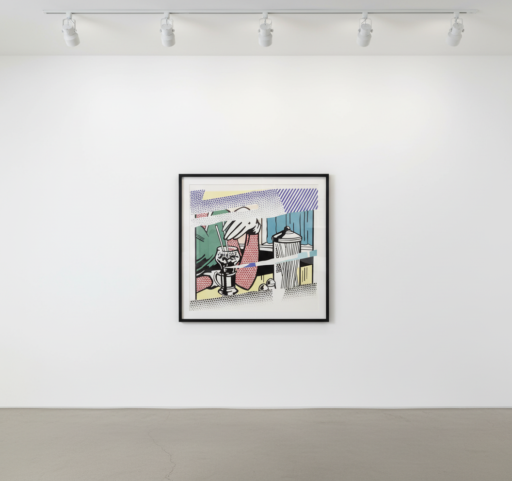 Roy Lichtenstein - Reflections On Soda Fountain (C. 257), 1991, Screen print