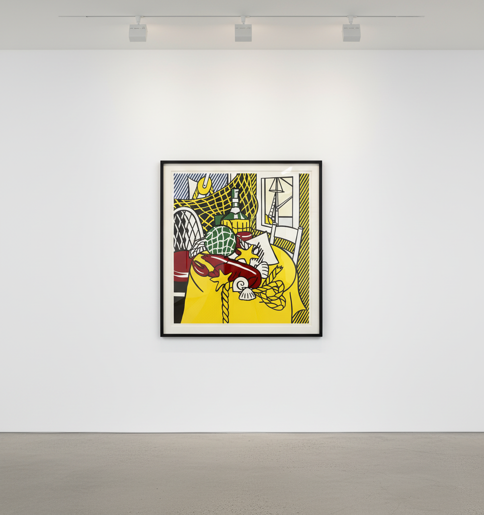 Roy Lichtenstein - Still Life With Lobster (C. 129), 1974, Screen print
