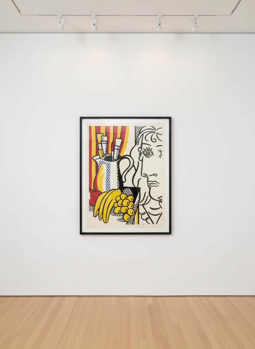 Roy Lichtenstein - Still Life With Picasso (C. 127), 1973, Silkscreen