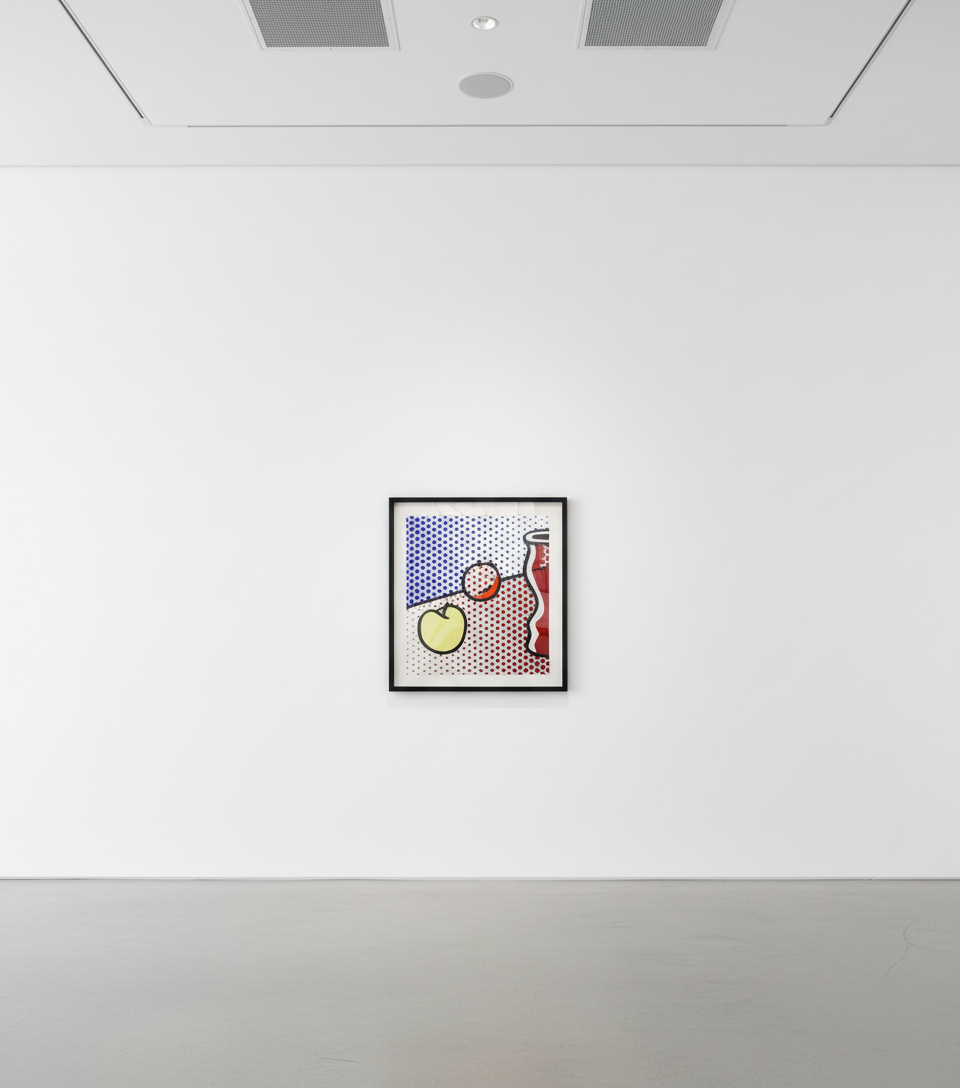 Roy Lichtenstein - Still Life With Red Jar (C.291), 1994, Screen print