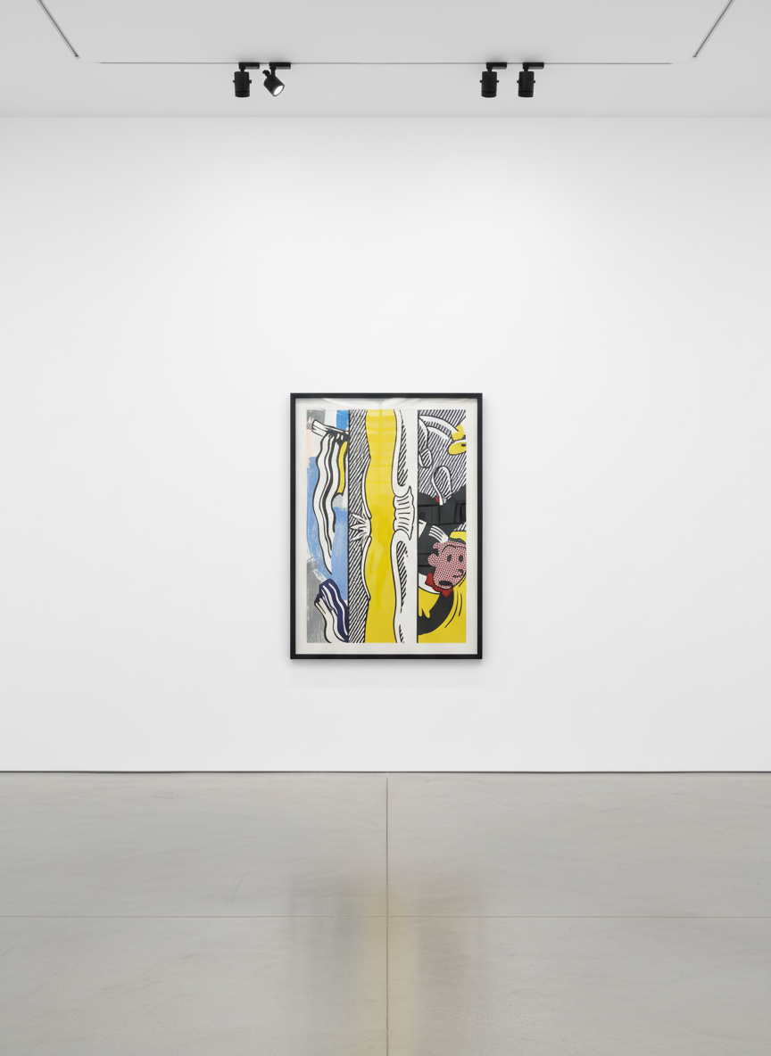 Roy Lichtenstein - Two Paintings : Dagwood (C. 207), 1984, Wood cut and lithograph on Arches 88 paper